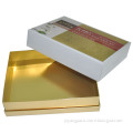 2014 Golden Custom Printing Cosmetics Box with Embossing Logo (YY-B0216)